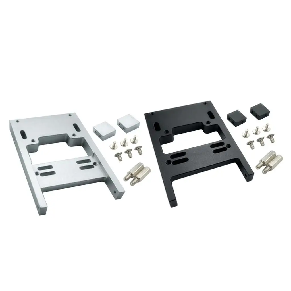 RC Servo Mount Full Set Accessories for WPL B14 B24 C14 C24 B16 6， Q60 Q61 RC Truck Upgrade Parts