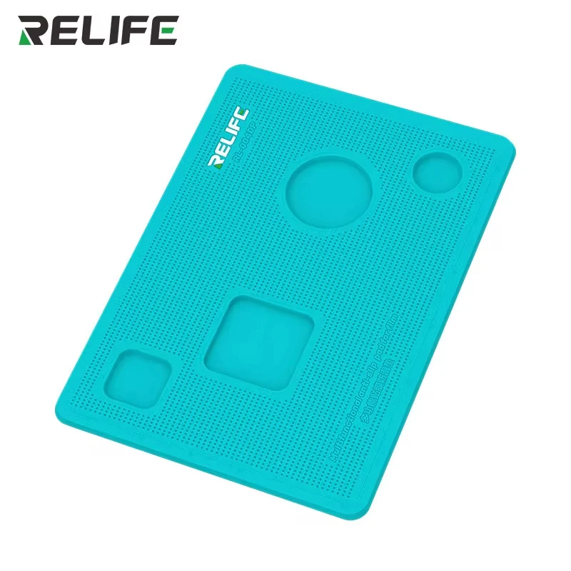 RELIFE RL-004DP Multifunctional Tablet Screen Protecte Anti-slip Silicone Pad Mobile Phone Camera Protection Card Slot Film Mat