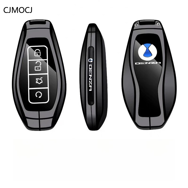 غطاء مفتاح من سبائك الزنك الفاخر لـ DENZA D9 Z9 Z9GT N7 N8 N9 - حافظة مفاتيح واقية سلسلة مفاتيح #5
