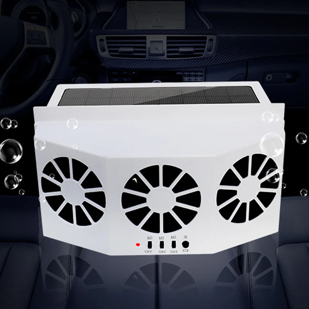 

Solar Rechargeable Exhaust Multi-Angle Adjustable High-Speed Ventilating Fan Built-In Solar Fan For Window Ventilation
