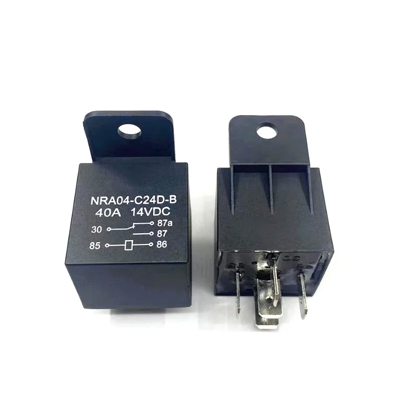 

NEW NRA04-C24D-B NRA04 C24D B NRA04C24DB 24VDC DC24V 24V 40A relay 5PIN