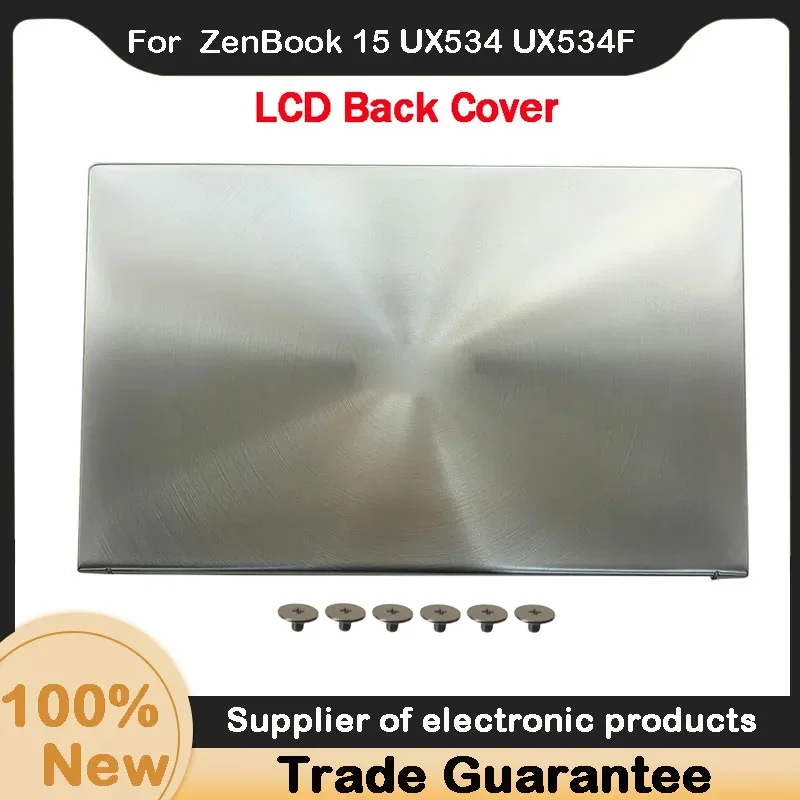 Imagem -02 - Tampa Traseira Lcd para Asus Zenbook 15 Shell Dourado Novo Ux534 Ux534f