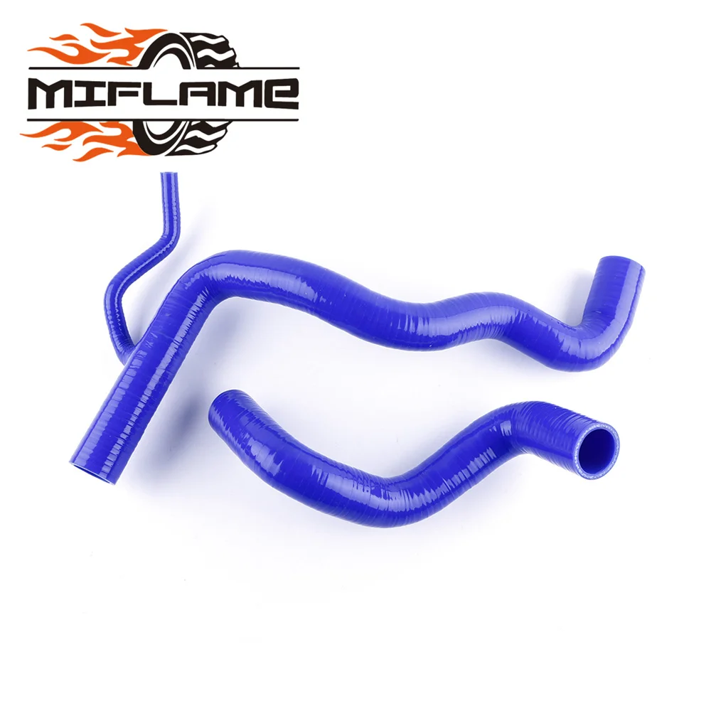 For Toyota RAV4 2.0L 2.4L L4 2005-2012 (06 07 08 09 10 11) Silicone Radiator Coolant Hoses Kit