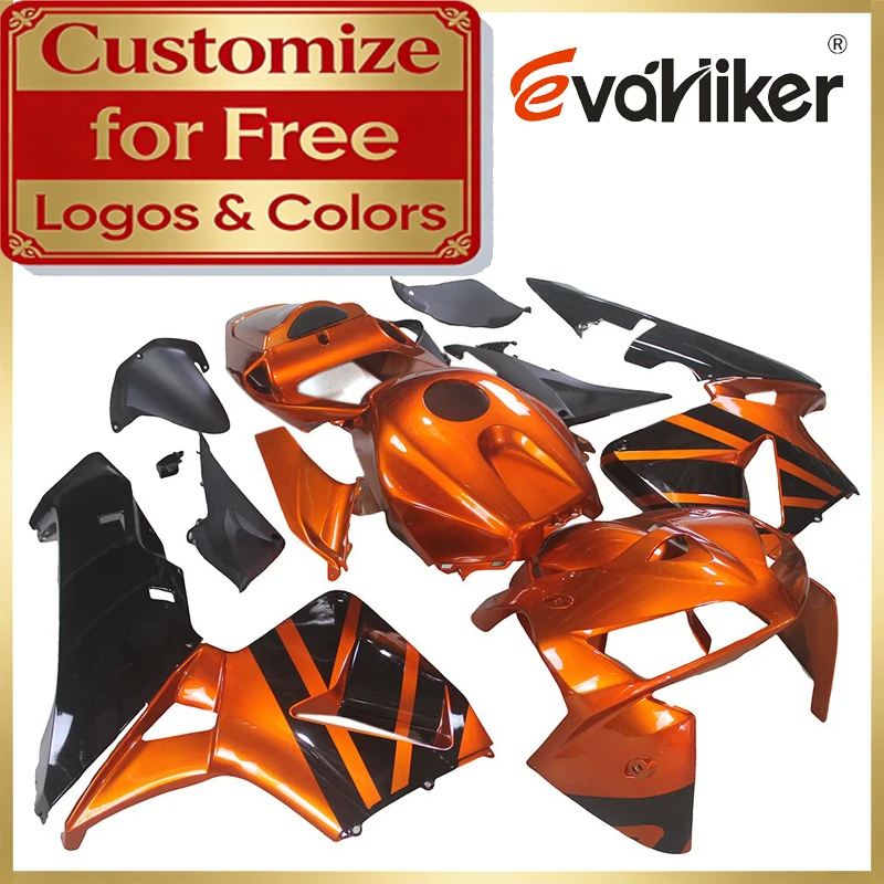 Injection Fairing Kit For Honda CBR600RR 2005 2006 orange Motorcycle Fairing Custom Paint Color Motorcycle Bodywork Set