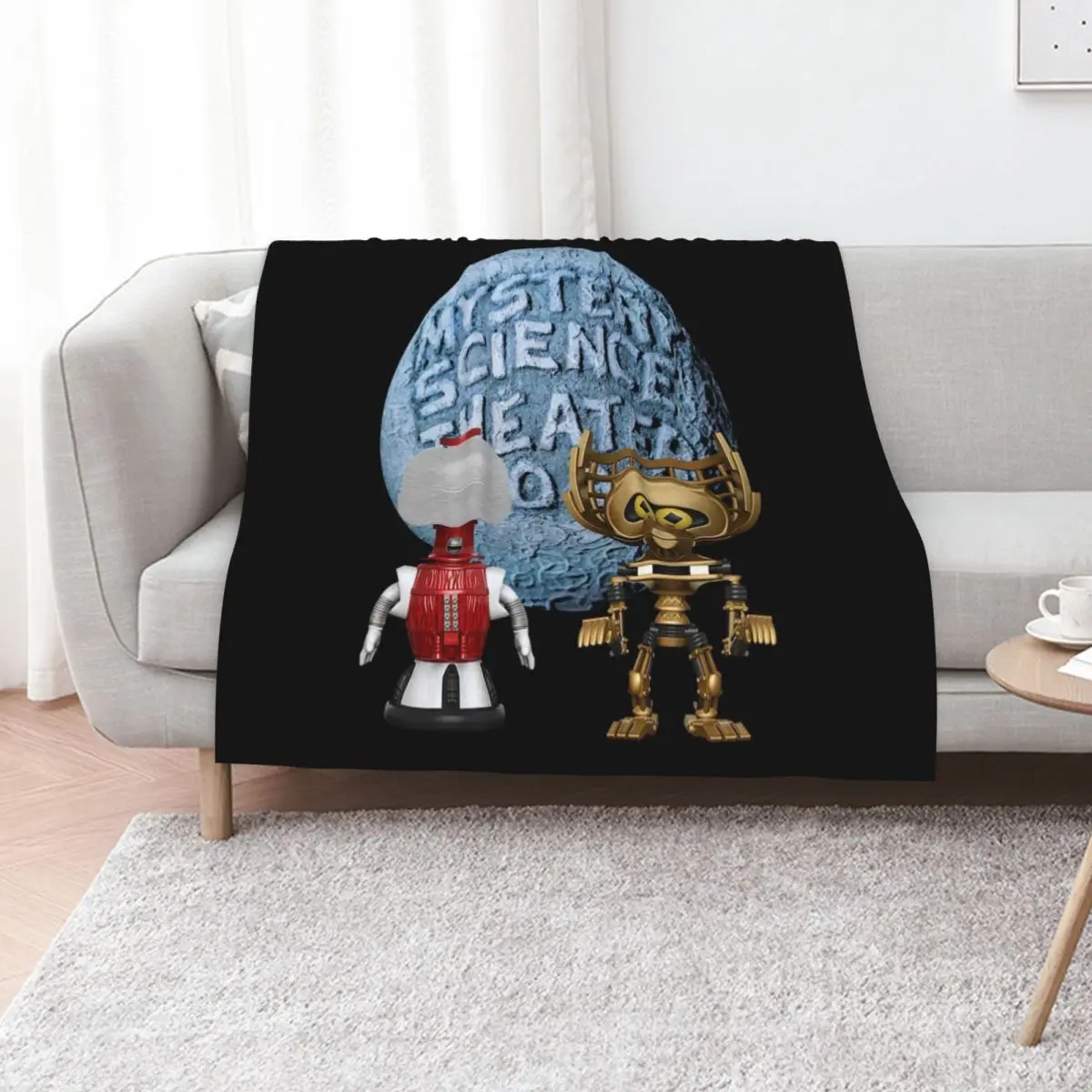 

Mst3k Mystery Science Theater 3000 Throw Blanket halloween Furrys Decorative Sofa christmas gifts Blankets