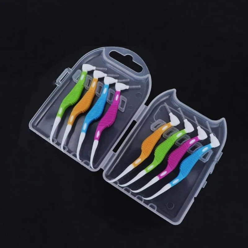 10×8pcs/box Dental Oral Care Interdental Floss Brush Tooth Pick Tooth Floss Teeth Whitening Tooth Pick ToothBrush Oral Hygien