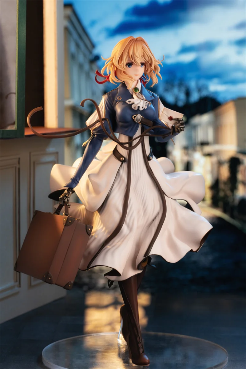 1/7 25Cm Gk Dog Ass Studio Violet Evergarden Anime Action Figure Collectible Statue Model Ornament Garage Kit Toys Gift