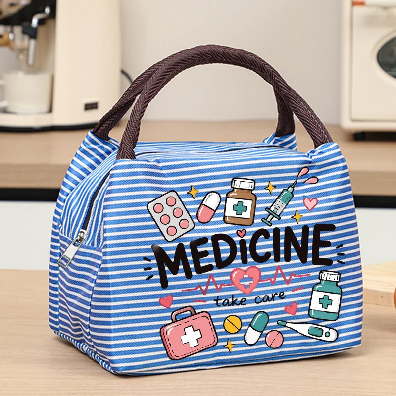 Women's Handbag Features a Reinforced Webbing Handle for Durability and Easy Fabric Care. Compact and Portable