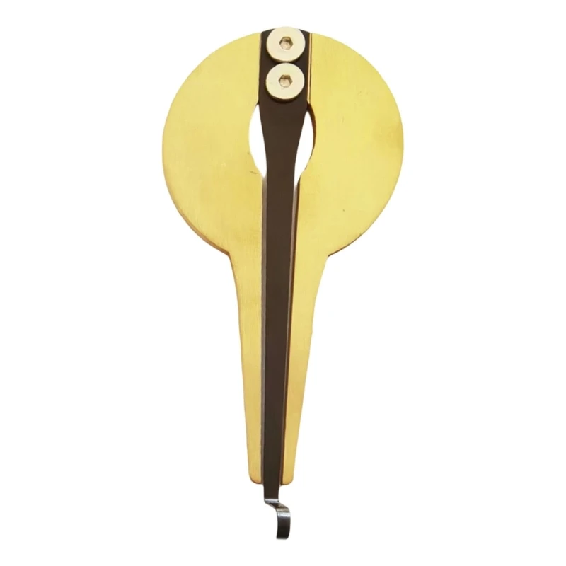 Precisions Engineered Circulars Harmonica Instrument With Warm Gold Finish For Musicians And Enthusiasts
