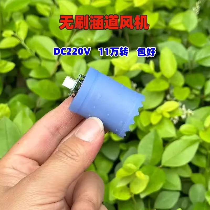 110000 RPM Micro Brushless Duct Fan Aluminum Impeller Hair Dryer Ultra High Speed Motor DC 220V