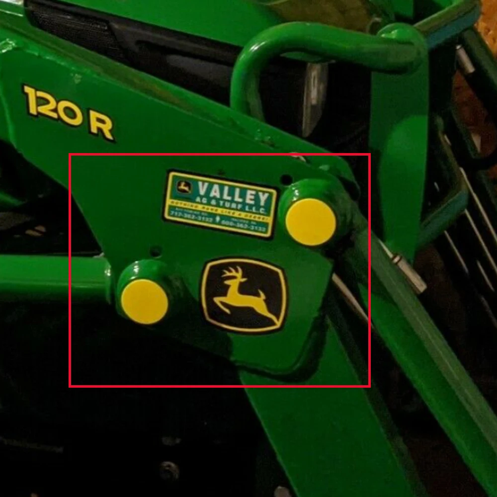 FOR JOHN DEERE 1023e 1025r 2025r For Compact Tractor 120 Loader Fitting Grease Cap