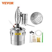 VEVOR 20L 30L 50L 70L Alcohol Distiller Machine Beer Brewing Equipment DIY Wine Moonshine Apparatus Dispenser Kit Home Appliance