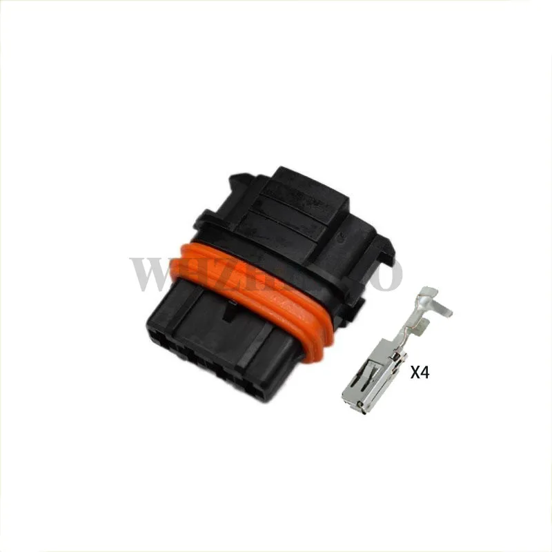 

4Way 368162-1 Female Audio Socket Tweeter Plug Auto Automotive Instrument Station Connector