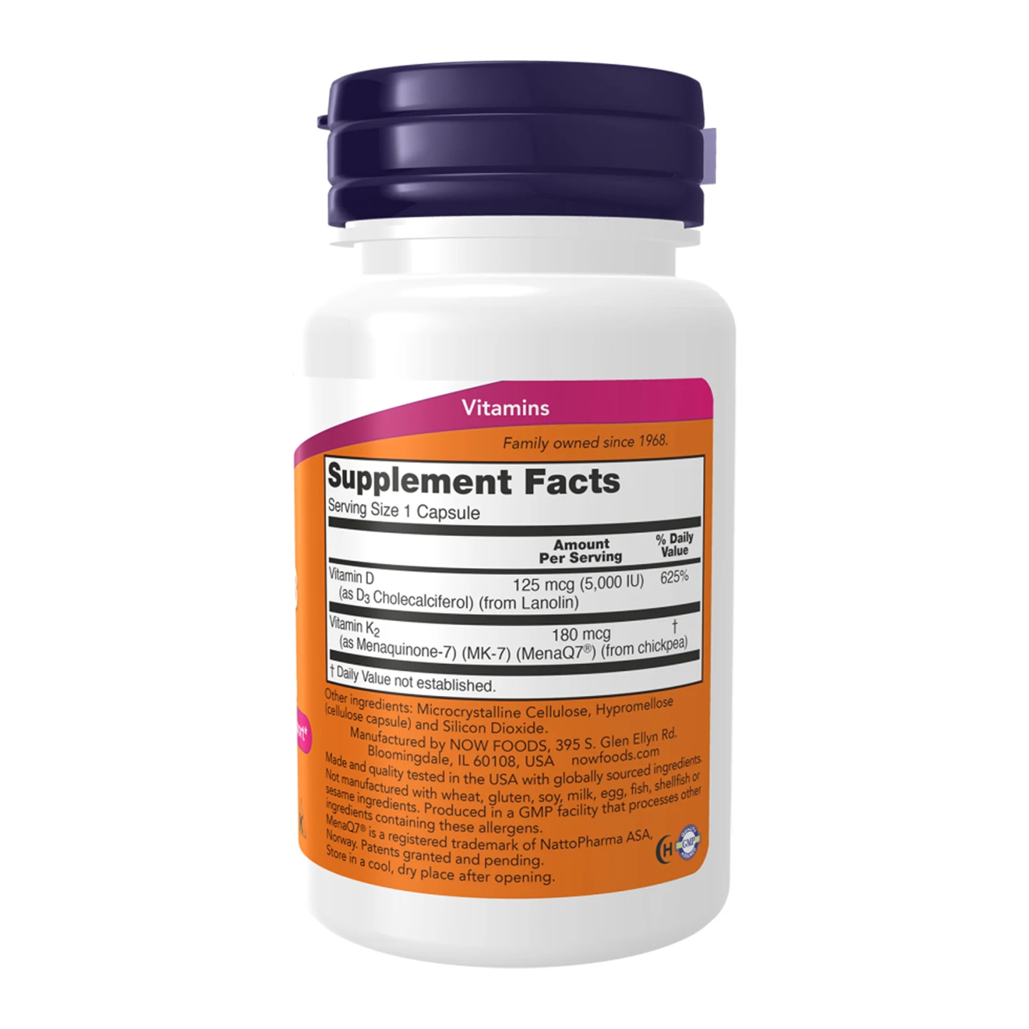 Vitamin K2 MK-7 Supplement- Support Heart and Joint Health, Enhance Immunity, Promote Digestion and Improve Energy Level 5 sold