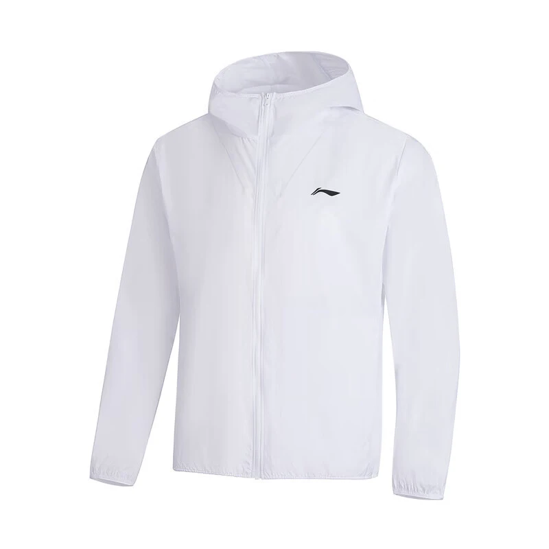 Li-Ning Men's Training Windbreaker AT DRY FREEZE Polyamide Regular Fit AT PROOF SMART LiNing Comfortable Sports Coats AFDV261 image 3