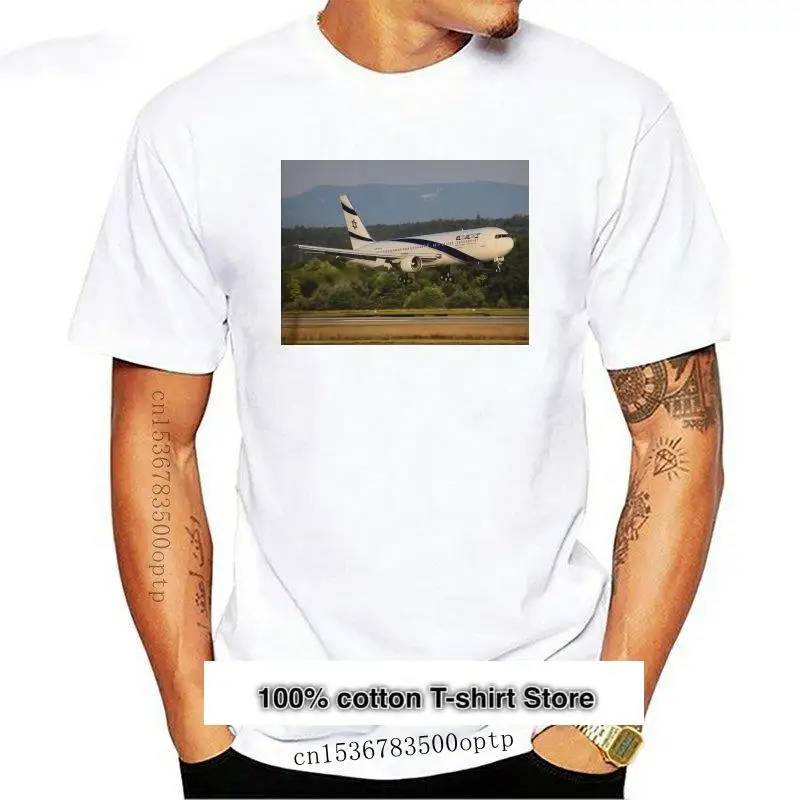 

Camiseta de El Al Israel, camisa de las aerolíneas, con carteles, de la S a la 5XL