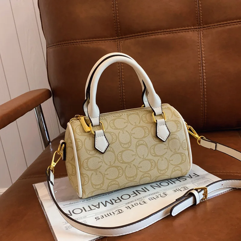 2026-new-women's-fashion-printed-boston-bag-retro-versatile-shoulder-handbag-suitable-for-women's-outfits-single-shoulder-cro
