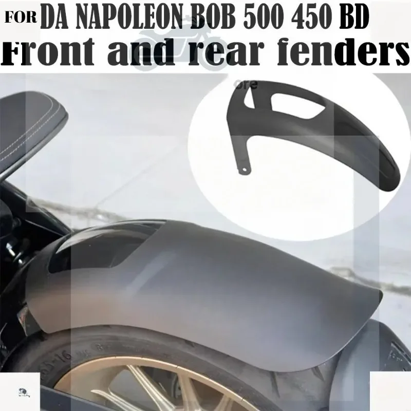 Motorcycle Lengthen Front Fender Wheel Extension Fender Mudguard Splash Guard Accessories For BENDA NAPOLEON BOB 500 450 BD450