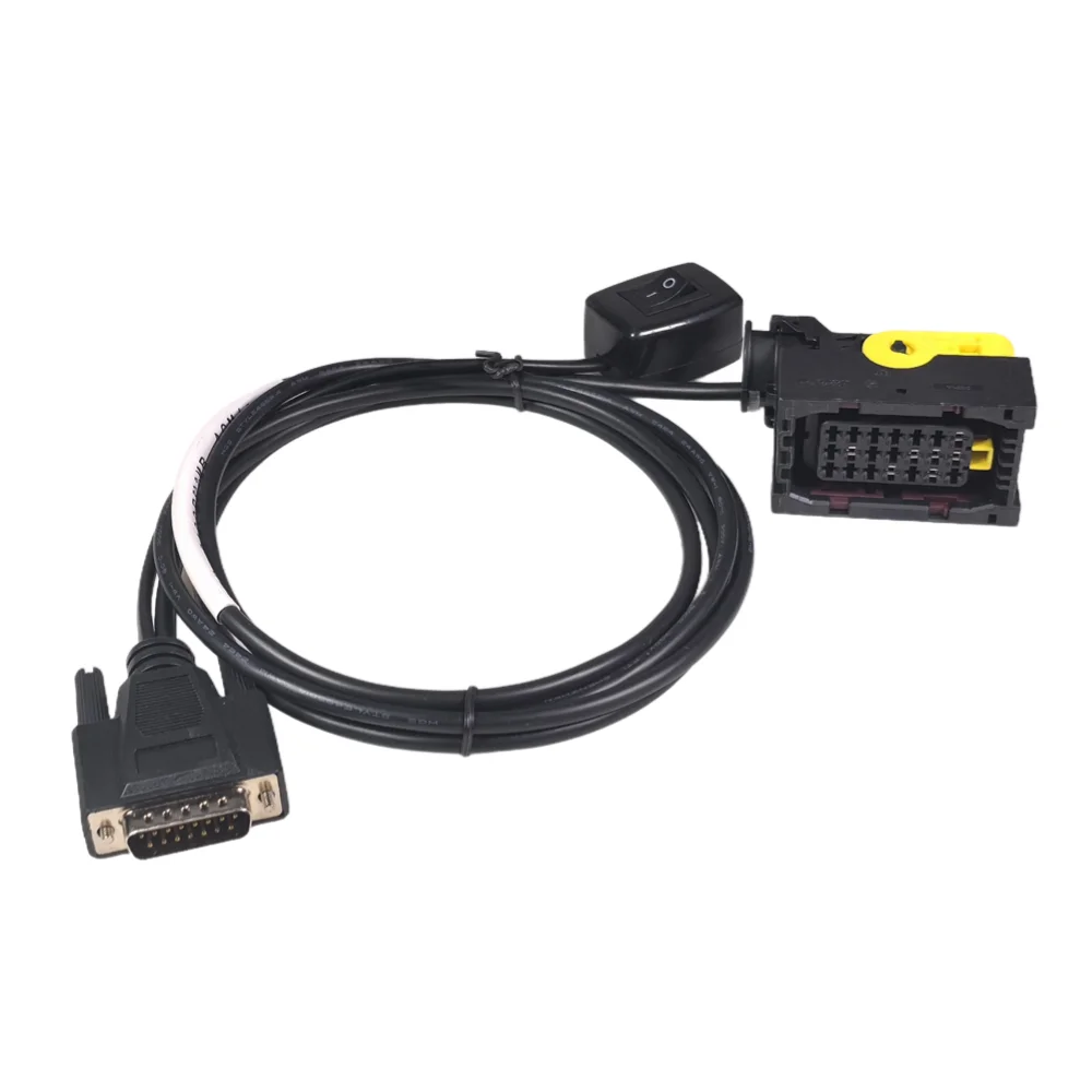 جديد ECU مقاعد البدلاء كابل ACM/2.1 ACM2.1 ل MB ECU مقاعد البدلاء K-line و كابل CAN لشاحنات مرسيدس بنز ECU وكابل محول التشخيص #6