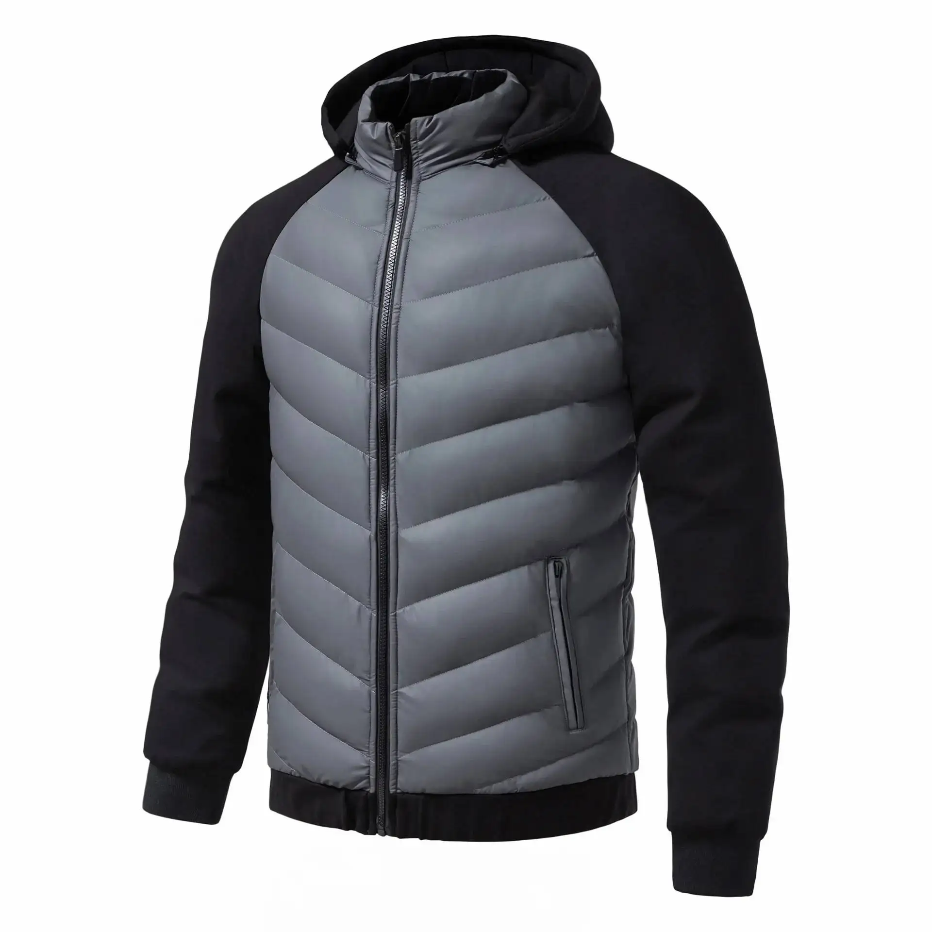 Lightweight Cotton Jacket Casual Loose Men's All-Match Hoodie Winter Fashion Outerwear Comfortable Breathable Streetwear