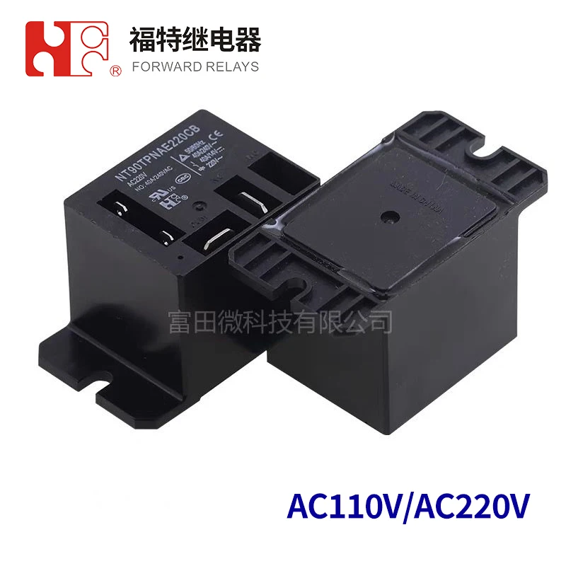 1Pcs FORWARD Relay NT90TPNAE220CB NT90TPNCE220CB AC220V 4Pin 5Pin 40A 110V 220V Power Relay