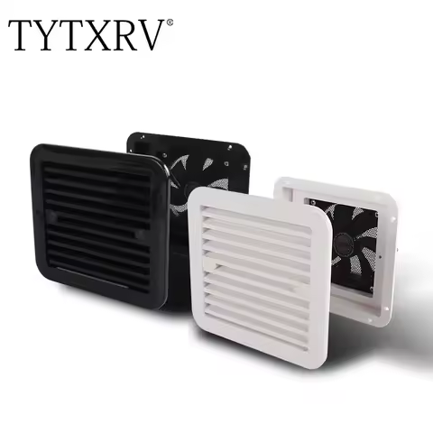 12V 4W Fridge Vent with Fan for RV Trailer Caravan Side Air strong wind exhaust Automobile Accessories Car Styling Camper