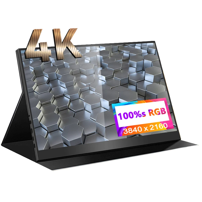 Top 15.6Inch 4K 144Hz 2K Portable Monitor 100%sRGB Gaming USB TYPE C HDMI Game Panel For PS5 XBOX Switch Laptop SmartPhone Gamer