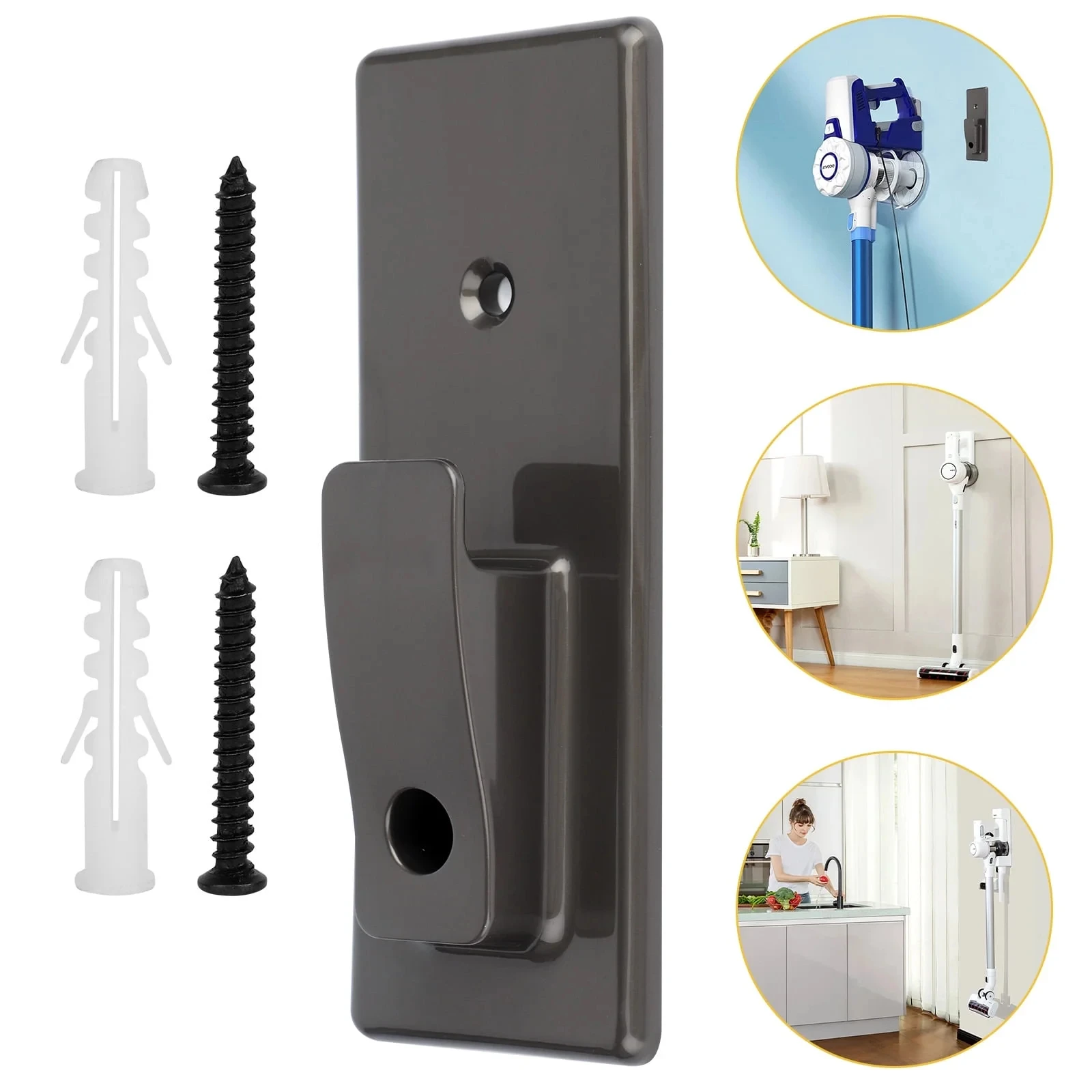 Soporte de gancho de montaje en pared para aspiradora Compatible con Shark Vacuum HV300 HV301 HV302 HV303 HV320 HV322 HV324 HV325 HV380 HV380C
