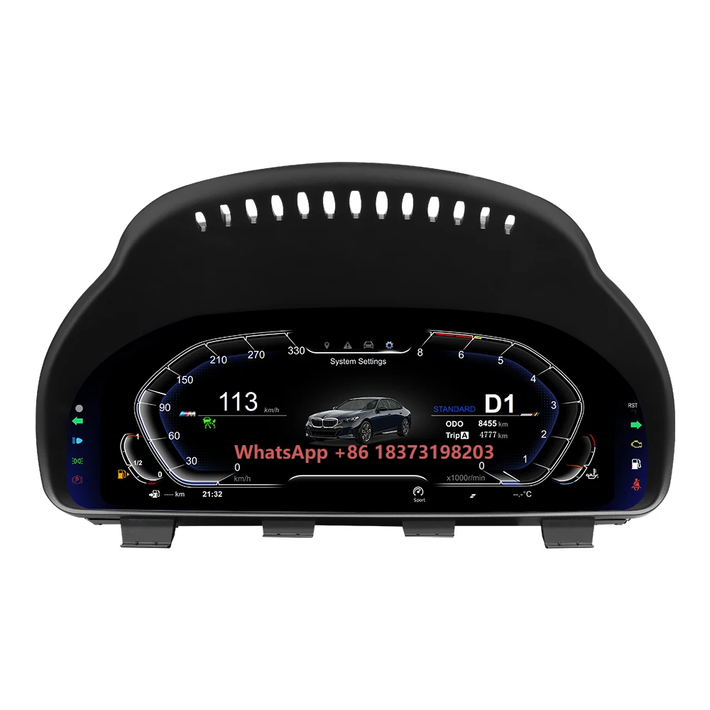 

12.3" LCD Digital Instrument Cluster for 5 6 7 Series GT F07 F10 F11 F18 F06 F12 F13 F01 F02 F03 X3 F25 X4 F26 X5 F15 X6 F16