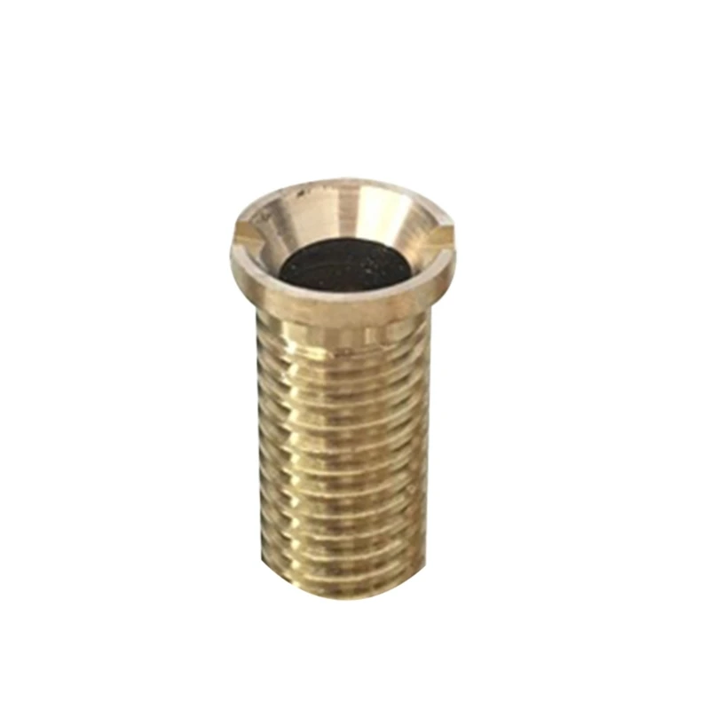 Kitchen Sink Basket Strainer Threaded Screw Connector Pure Copper Sink Filter Waste Plug Screws Easy to Replace M4YD