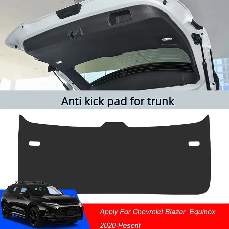 

Car Anti-kick Carbon Trunk PadWeather Dustproof Protect Tailgate Sticker Auto Accessories For Chevrolet Blazer Equinox 2020-2025