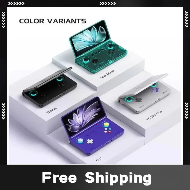 

Новая карманная игровая консоль Retroid Flip2 1080p, складная игровая консоль AMOLED 500 нит, 5,5-дюймовый экран, 5000 мАч, портативный игровой автомат на заказ