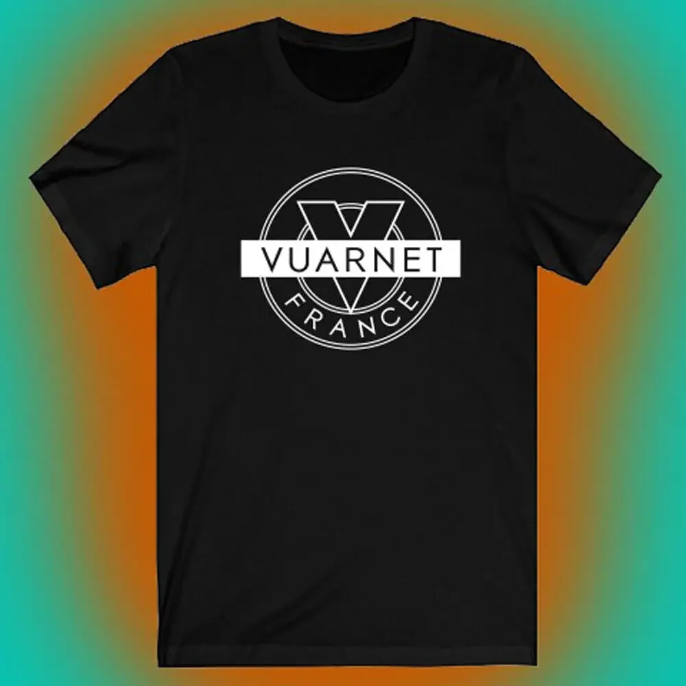 VUARNET France Men's Black T shirt Size S to 5XL