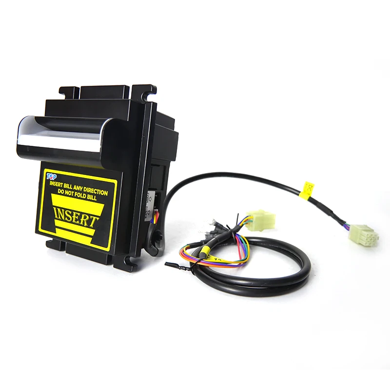 فاتورة متقبل TB74 الأوراق النقدية ورقة العملة آلة النقدية لآلة لعبة الأركيد الصيد رافعة بيع الكرة والدبابيس DC12V نبض إشارة #6