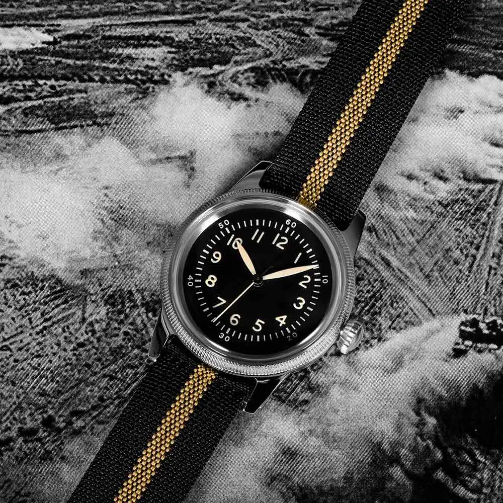 

RDUNAE RA07 Fashion Men's Quartz Watch 316L Stainless Steel K1 Mineral Glass Luminous 5bar Waterproof reloj hombre