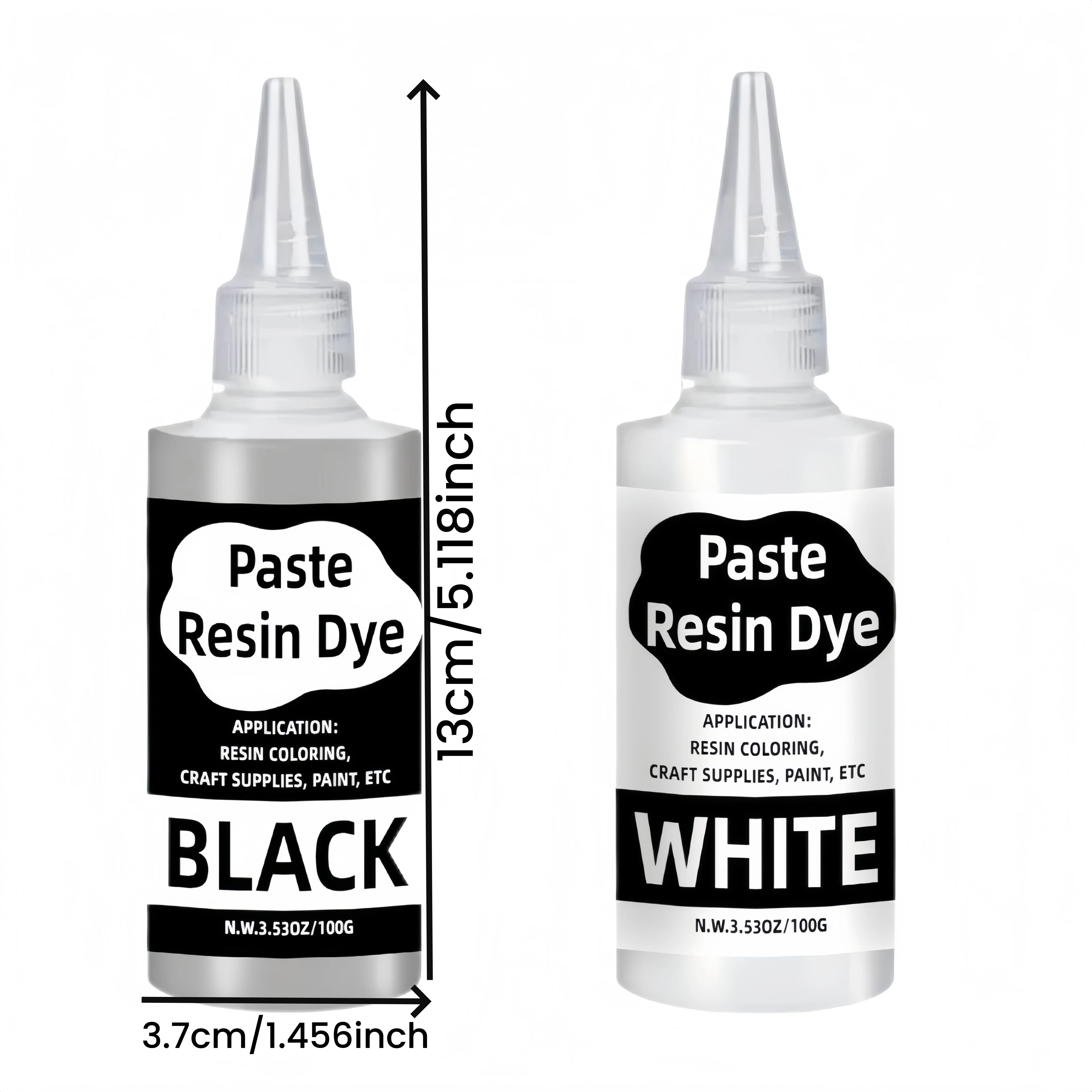 Pigment Paste for Epoxy Resin  Concentrated & Easy to Mix  Colors Opaque Liquid Epoxica Dye Set for Resin Art River Table