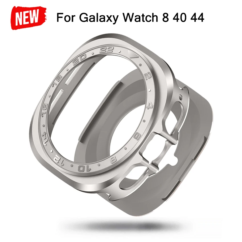 2026 Metal Case for Samsung Galaxy Watch Ultra 47mm 2025 2024 Alloy Anti-fall Frame Protector Hard PC CoverUltra Accessories