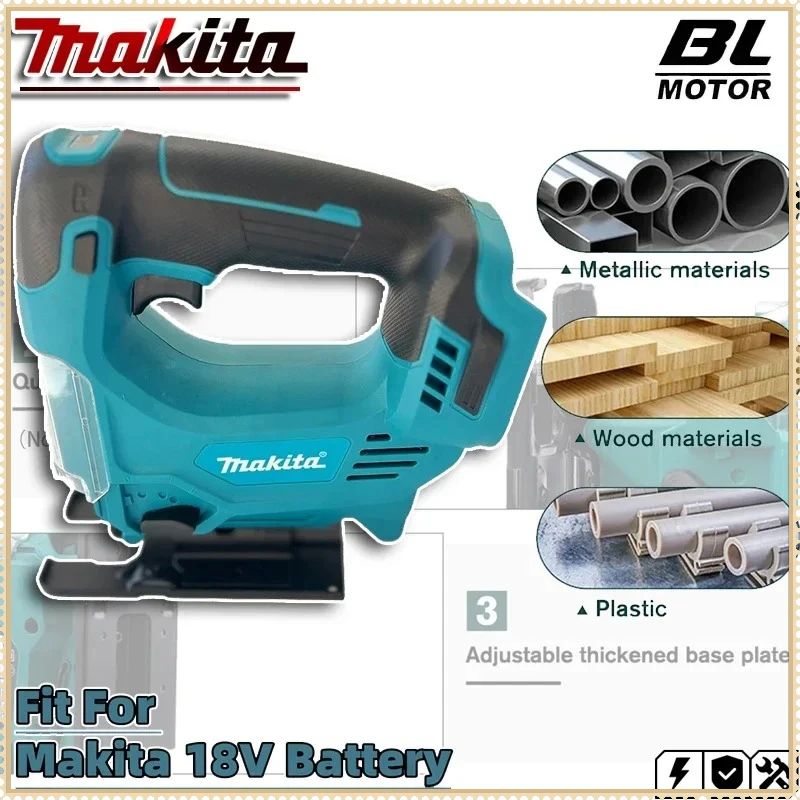 

Аккумуляторная погружная пила Makita, портативный многофункциональный инструмент для деревообработки, совместимый с батареями Makita 18V.