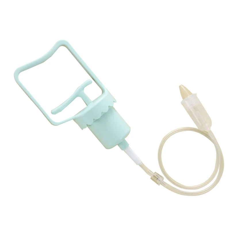 Baby Nasal Aspirator Infant Hand Puller Nose Sucker Soft Silicone Nose CleanerSnotsucker Negative Pressure Principle