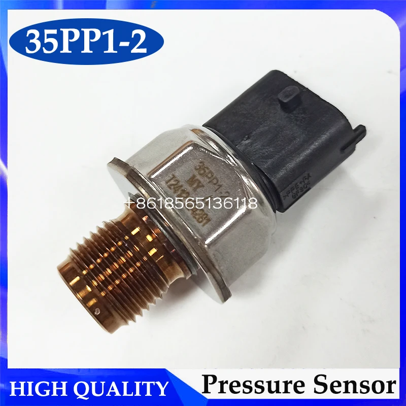 

35PP1-1 35PP1-2 0261545059 Fuel Rail Pressure Sensor For A3 A4 A5 A6 Q5