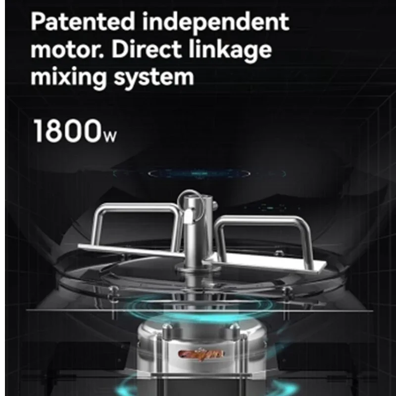 상업용 밀가루 믹서, 자동 대야, 다기능 혼합 충전 반죽 기계, 가정용 소형