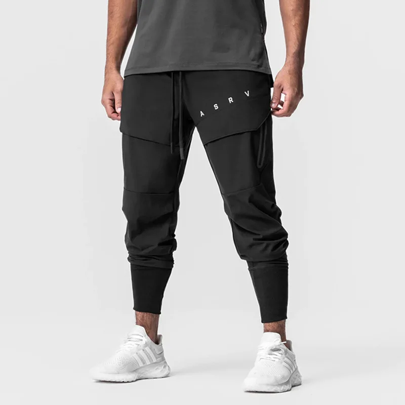 

Men Casual Sport Joggers Pants Gym Fitness Workout Track Pants Streetwear Quick Dry Sweatpants Training Trousers Running Bottoms