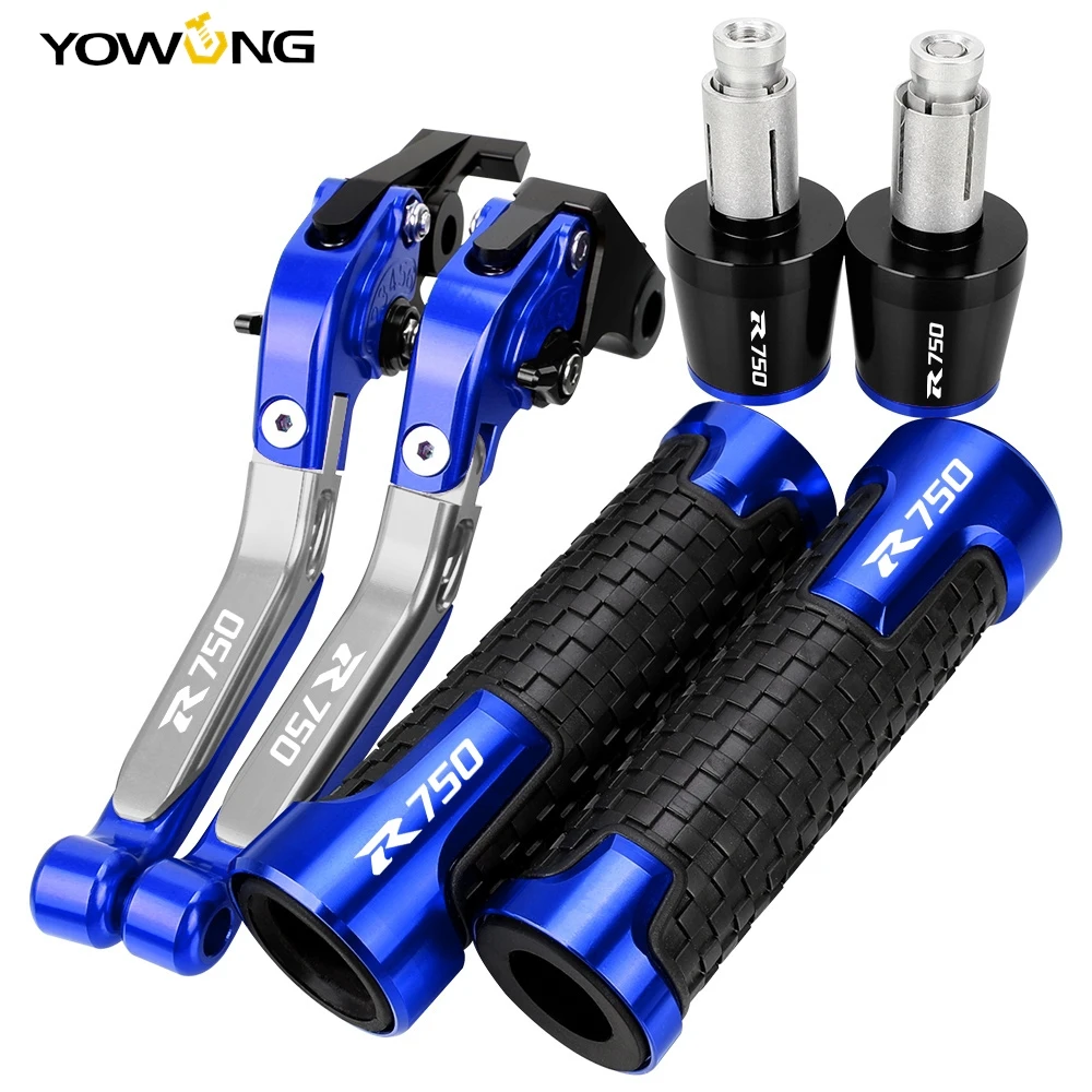 

GSXR 750 GSX-R750 Motorcycle CNC Clutch Brake Lever FOR SUZUKI GSXR750 1989 1990 1991 1992 1993 1994 1995 Handlebar Grips Ends