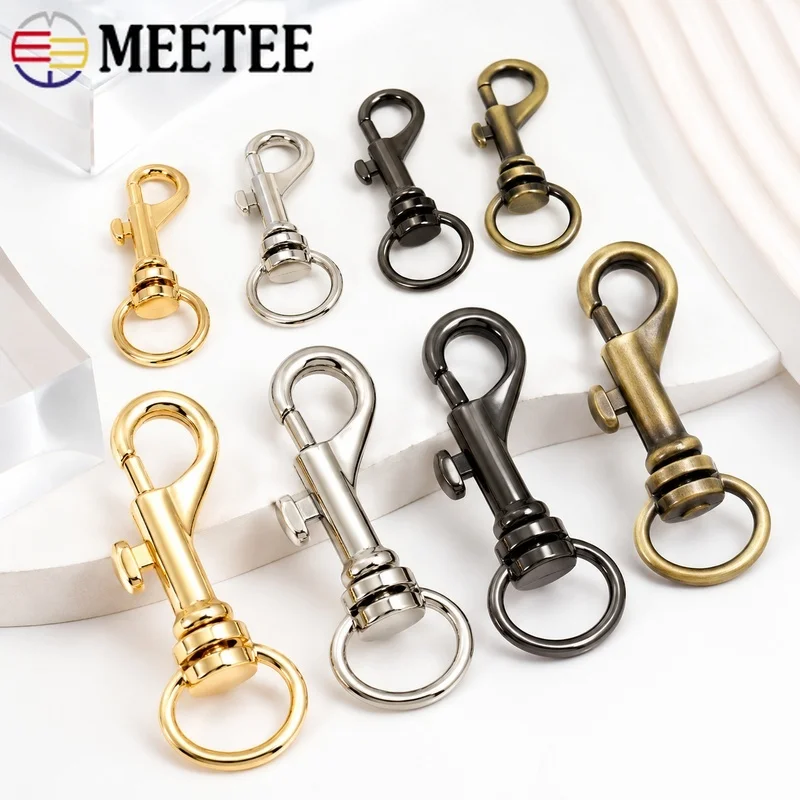 

10/20Pcs 13-20mm Metal Swivel Lobster Clasp Snap Hook Keychain Trigger Buckle Handbag Strap Hardware Sewing Accessory Part Clip
