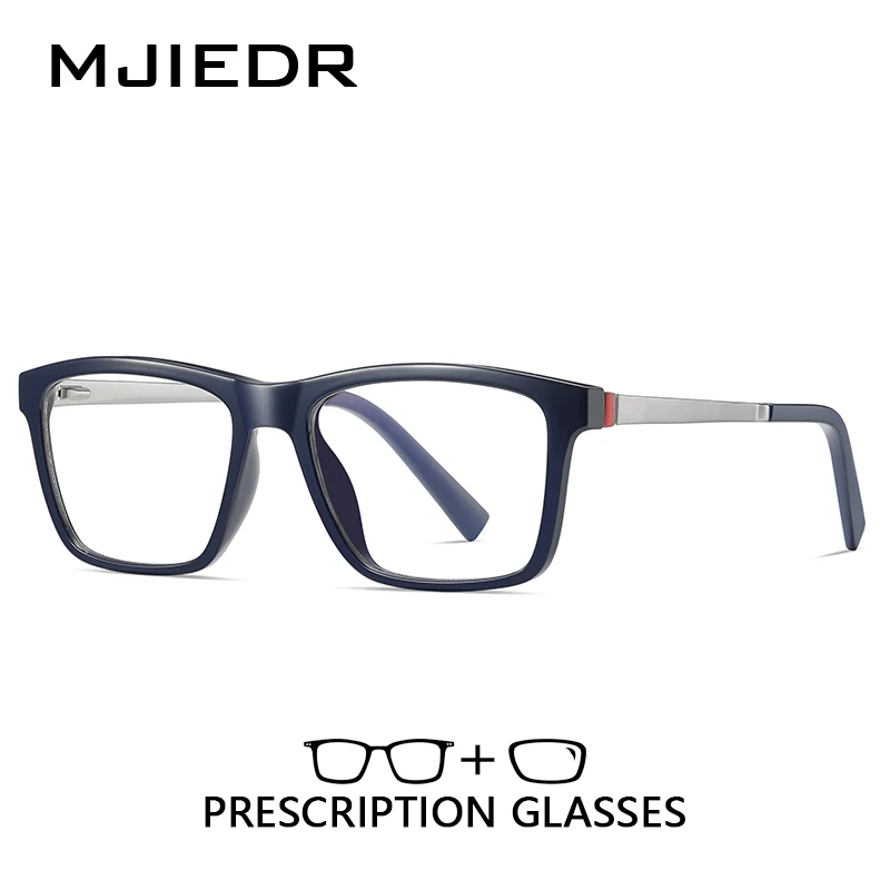 

MJIEDR New Arrivals Square Progressive Prescription Eyewear Handmade Acetate Rectangle Progressive Glasses Optical Eyeglasses