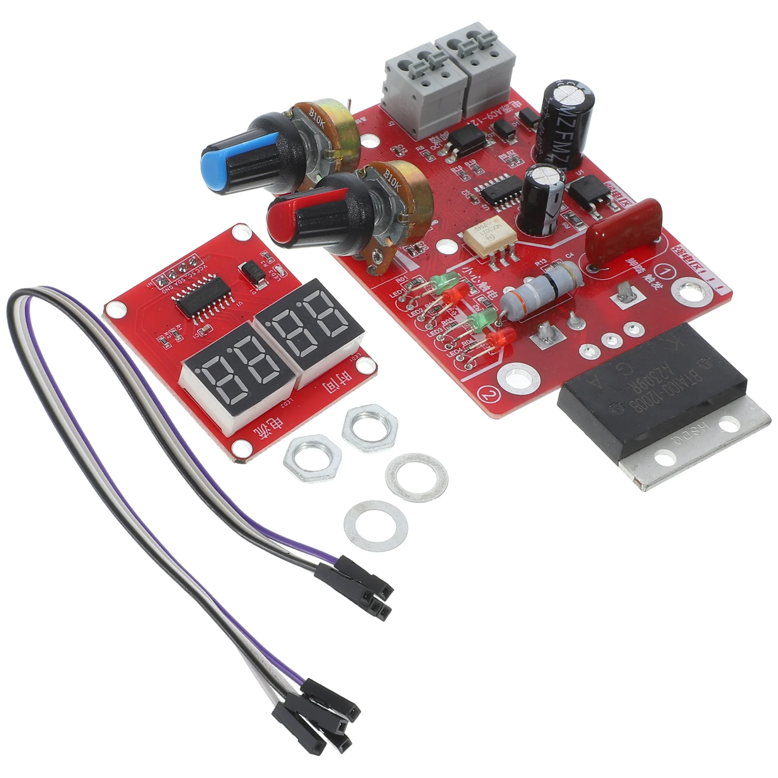 

Power Equipment Adapter Board Controller PCB Circuit Spot Welder Time Welding Machine Digital Display DIY
