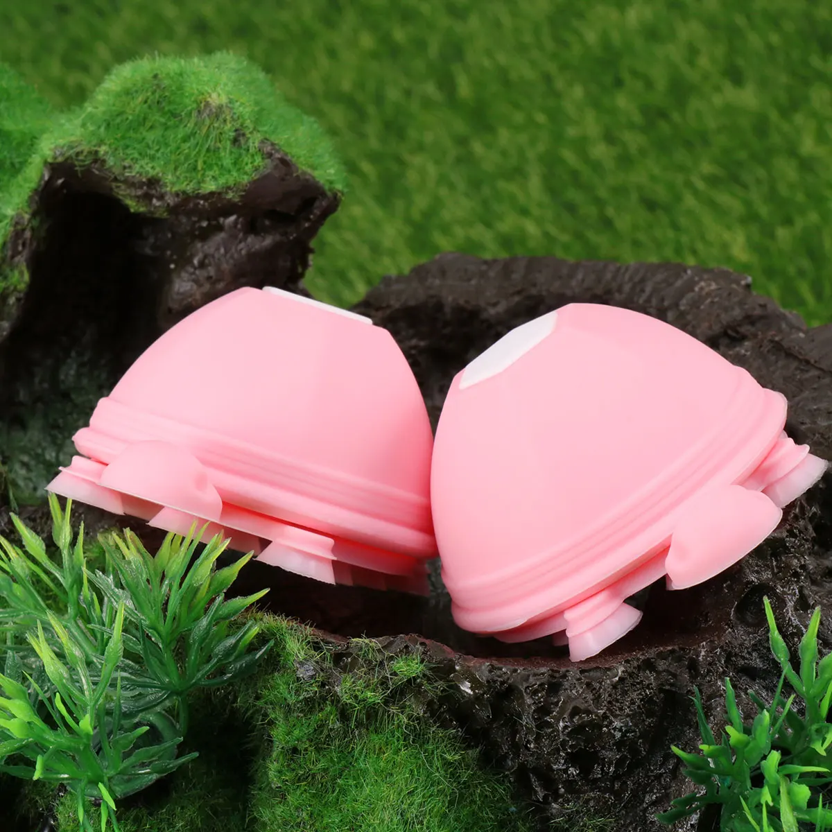 

2pcs Silicone Cell Phone Holder Suction Cup Stand Turtle Design Earphone Wrap Cable Cord Winder Wire Keeper Foldable Durable