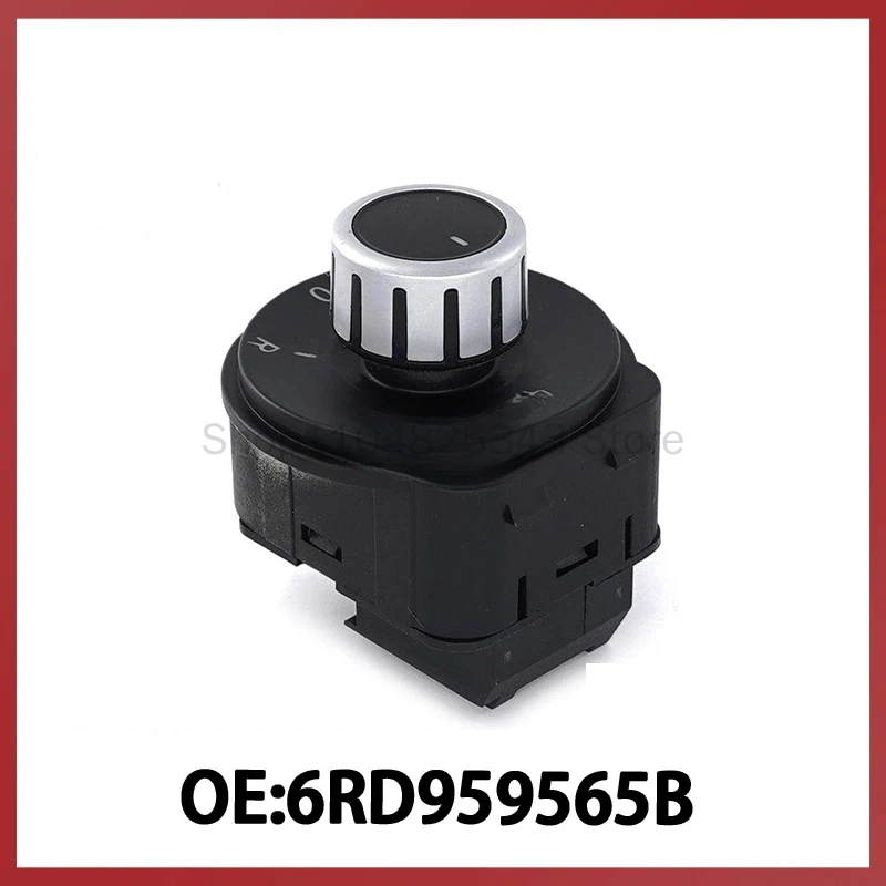 

6RD959565B is suitable for Volkswagen POLO car reversing mirror control switch rearview mirror adjustment knob switch