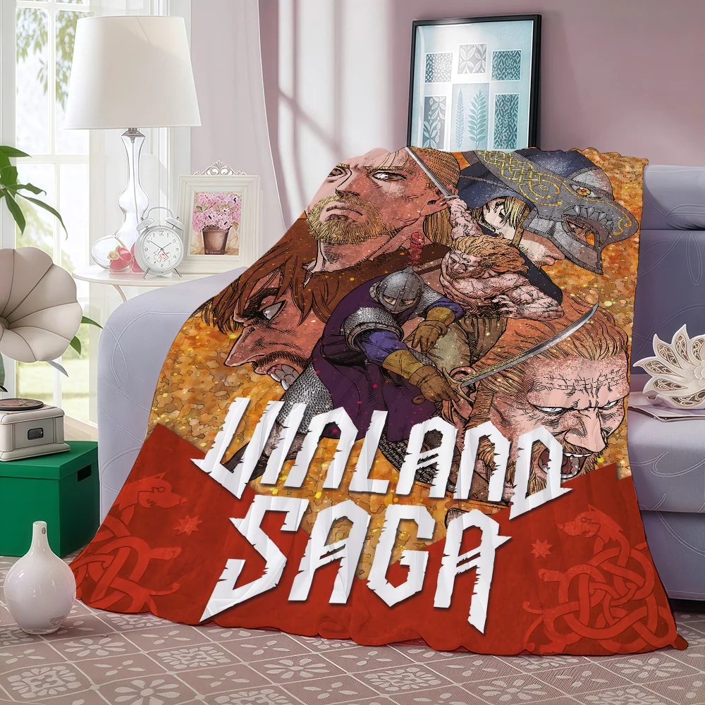 

Comics Vinland Saga Blanket Soft and Skin Friendly For Couch Bed Napping Bedspread All Seasons Comforter
