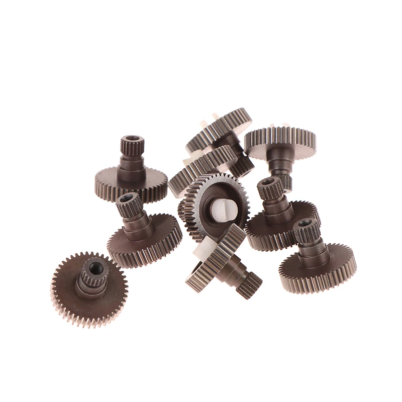 

10Pcs M3 Spur Gear 43 Teeth 5.9MM Process Hole Gear Wheel Metal Material Flat Gear Height About 4 Mm